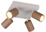 Φωτιστικό Σποτ Trio Lighting SOKA 867730465 Καφετί (Coffee)