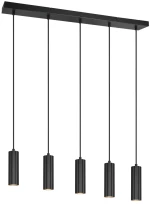 Φωτιστικό Κρεμαστό Trio Lighting SOKA 367700532 Μαύρο Ματ (Black Mat)