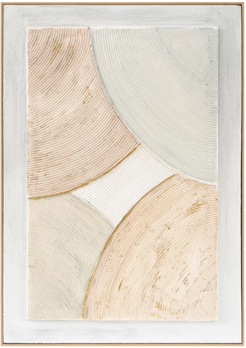 Intrahome ΠΙΝΑΚΑΣ ΤΟΙΧΟΥ 3D ΜΕ ΚΟΡΝΙΖΑ ΜΠΕΖ-ΧΕΙΡΟΠΟΙΗΤΕΣ ΚΑΜΠΥΛΕΣ 72x5Χ102Υεκ. intraho-1649180