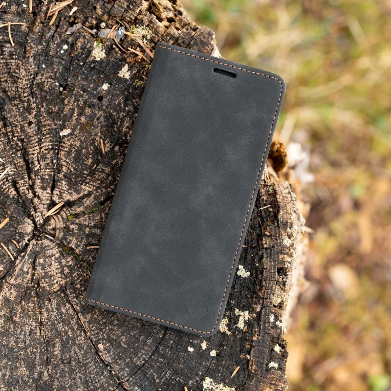 Θήκη Xiaomi Redmi Note 14 Pro 5G / Poco X7 Spacecase Wallet Πορτοφόλι - Black (5905719117658)