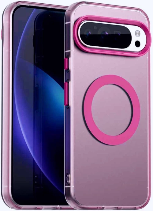 Θήκη Google Pixel 10 Pro XL Techsuit CandyCase Σκληρή Ημιδιάφανη με MagSafe Qi2 - Pink (5949419321601)