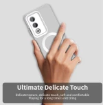 Θήκη Oppo A80 Techsuit CandyCase Σκληρή Ημιδιάφανη με MagSafe - White (5949419310353)