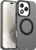Θήκη Honor 400 Lite Techsuit CandyCase Σκληρή Ημιδιάφανη με MagSafe - Black (5949419310865)