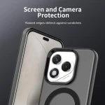 Θήκη Honor 400 Lite Techsuit CandyCase Σκληρή Ημιδιάφανη με MagSafe - Black (5949419310865)