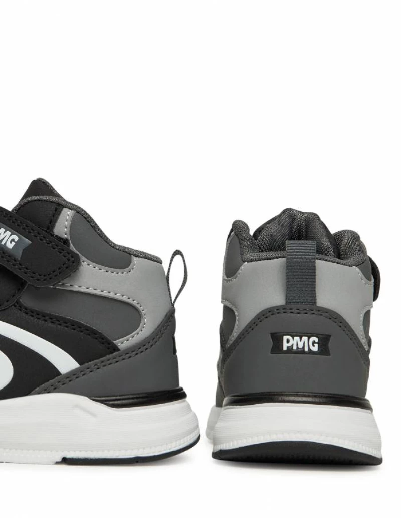 PRIMIGI SNEAKERS MID  8964244 BLACK/GREY/WHITE