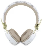 Guess Bluetooth ENC GUBH70E4PTMH on-ear headphones white 4G Triangle Round Shape