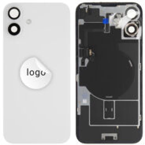 For iPhone/iPad (AP16PL0024WPG) Back Glass (Pulled A) - White, For iPhone 16 Plus