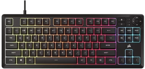Corsair K55 Core TKL RGB Gaming Πληκτρολόγιο Tenkeyless με RGB φωτισμό