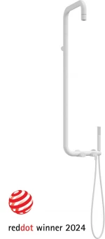 Rain shower with shower faucet