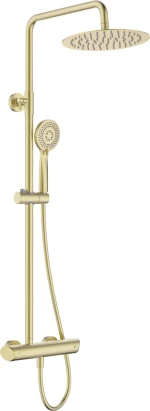 Rain shower with shower faucet