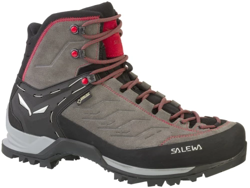 Salewa MTN Trainer Mid GTX Male Adult Charcoal, Grey, Red