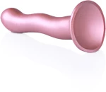 Ouch Ultra Soft Silicone Curvy G-Spot Dildo - 7'' / 17 cm
