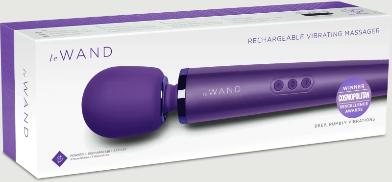 Le Wand Purple rechargeable massager
