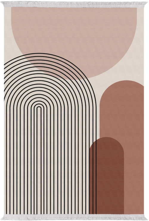 ΧΑΛΙ ΣΑΛΟΝΙΟΥ ΜΕ ΚΡΟΣΙΑ ΠΟΛΥΧΡΩΜΟ FB97723.48 180X280 εκ. 0517225