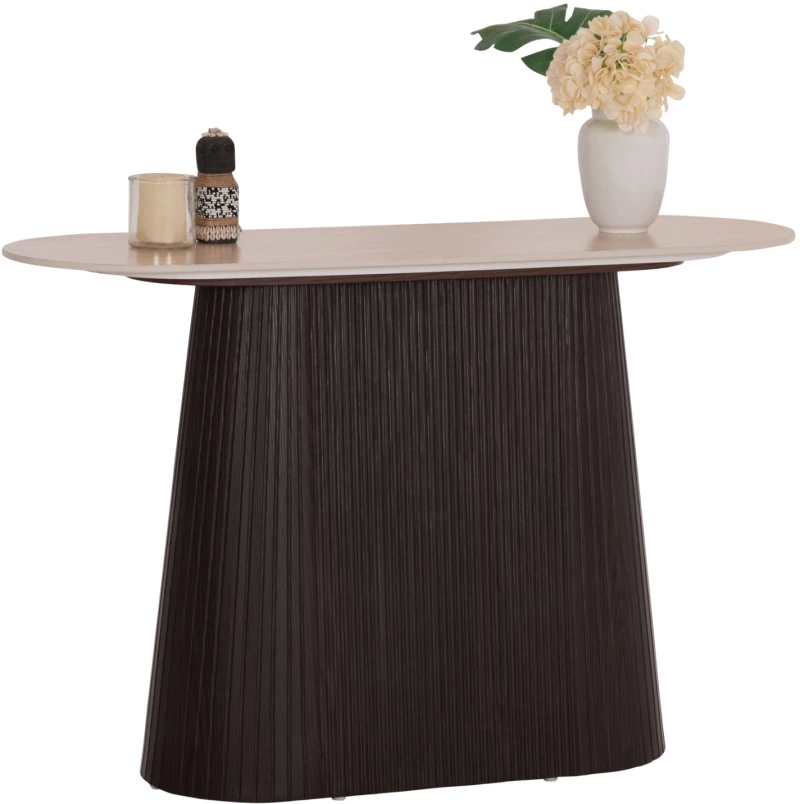 ΚΟΝΣΟΛΑ CATER HM18323 ΚΕΡΑΜΙΚΟ TOP ΟΨΗ ΤΡΑΒΕΡΤΙΝΑΣ-MDF ΒΑΣΗ 120x40x78Υεκ.