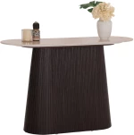 ΚΟΝΣΟΛΑ CATER HM18323 ΚΕΡΑΜΙΚΟ TOP ΟΨΗ ΤΡΑΒΕΡΤΙΝΑΣ-MDF ΒΑΣΗ 120x40x78Υεκ.