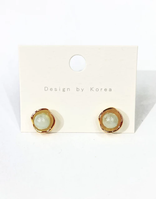 Oρείχαλκινα Σκουλαρίκια Καρφωτά WER323