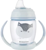 Blue Happy Face, Κύπελλο με στόμιο σιλικόνης 200ml, 12.2x7.3x14.4 εκ. Kikka Boo