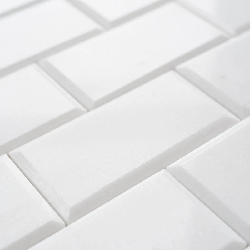 Ivy Space Πλακάκι Μαρμάρου Thassos White 30.5x30.5x1 cm, Ματ