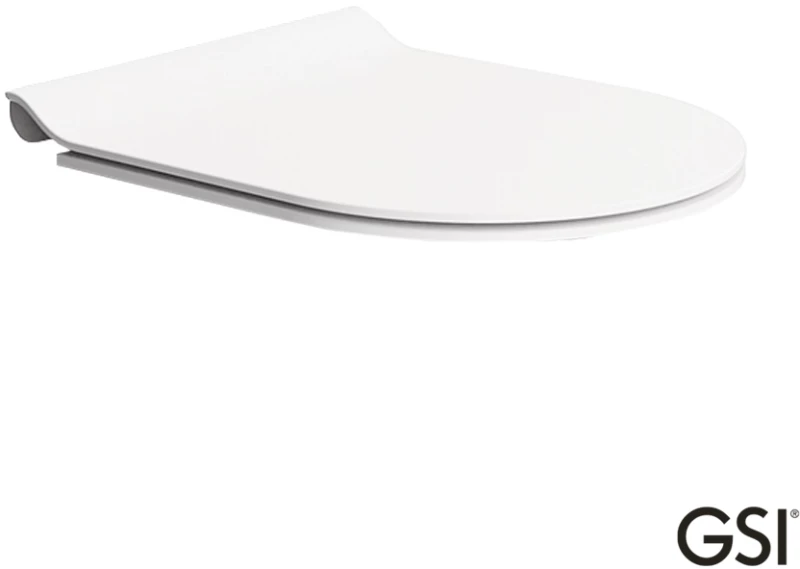 Κάλυμμα Λεκάνης Norm, Pura, Kube, Super Slim Soft Close GSI White Matt