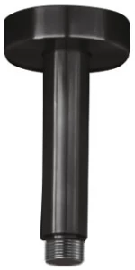 Βραχίονας Οροφής Στρογγυλός 10εκ. AISI316 Inox PVD Black Brushed
