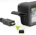 GOOBAY καλώδιο micro HDMI σε HDMI 53781 με Ethernet  4K/60Hz  1m  μαύρο