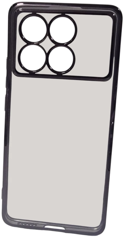 Naxius Case Plating Black XiaoMi Mi Poco X6 Pro 5G Naxius