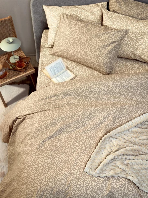 Σετ Σεντόνια Palamaiki FL6284 Βαμβακερά                 - Υπέρδιπλο Λάστιχο 170 x 200