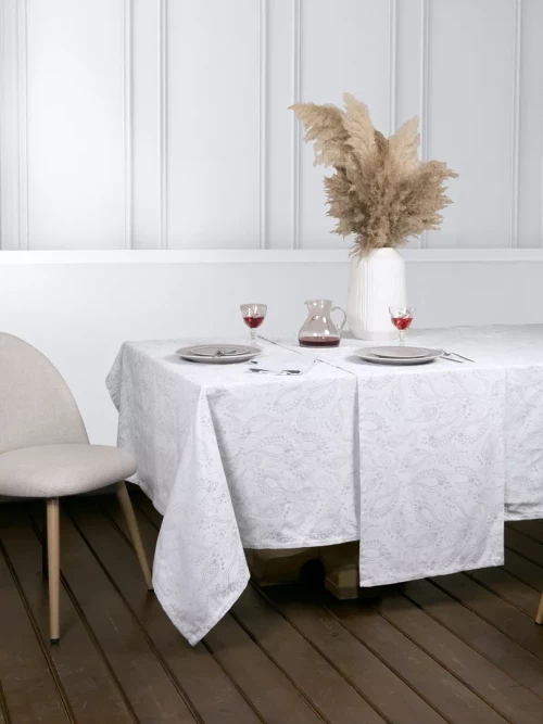 Τραπεζομάντηλο Flow - Gray Γκρι Τραπεζομάντηλο 160x265