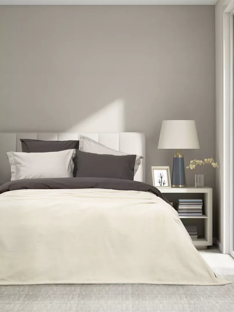 Κουβέρτα Alpa - Light Beige Μπεζ Υπέρδιπλη 220x240