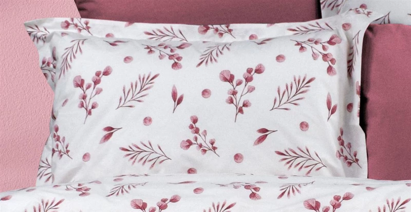 Μαξιλαροθήκη Εμπριμέ Μυρτώ 353 50X70 Rotten Apple 100% Cotton Flannel - -