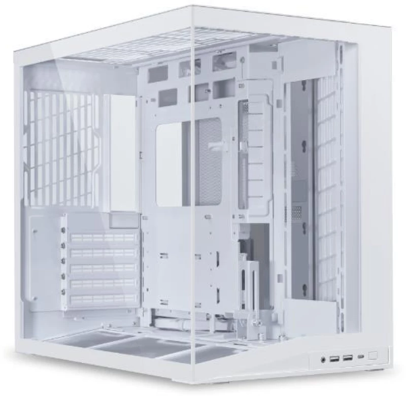 Case|LIAN LI|ATX/micro ATX/Mini-ITX|White|Mini Tower|O11D MINI V2 Flow|G99.O11DMIV2W.00