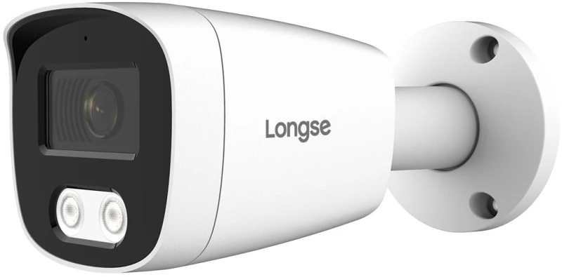 LONGSE IP κάμερα BMSC-2FCV2RC-28PMTF με μικρόφωνο, 2MP, 2.8mm, αδιάβροχη IP67, PoE