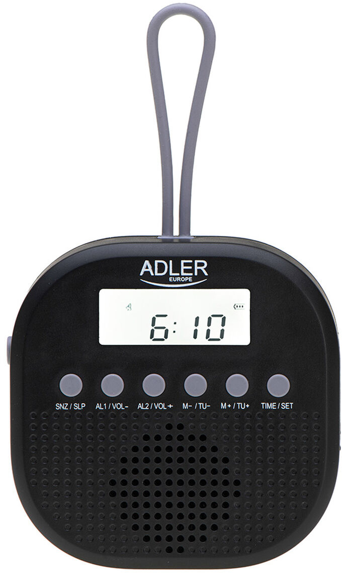 Ραδιόφωνο Adler ad 1912 Μαύρο