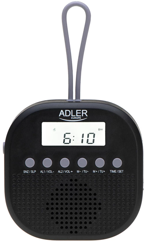 Ραδιόφωνο Adler ad 1912 Μαύρο