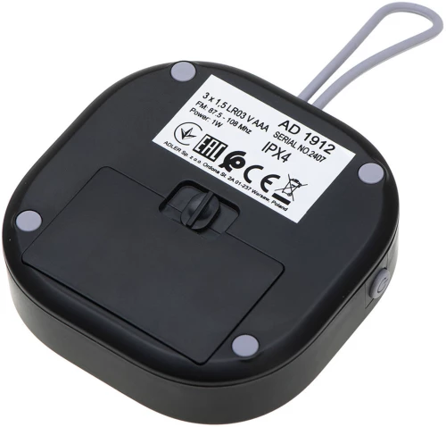 Ραδιόφωνο Adler ad 1912 Μαύρο