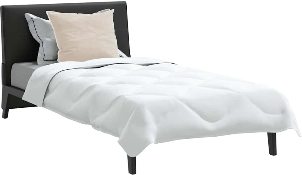 vidaXL Καλοκαιρινό Παπλωματοθήκη με μαξιλάρι 2 pcs Λευκό Μικροΐνες