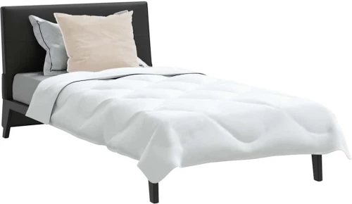 vidaXL Καλοκαιρινό Παπλωματοθήκη με μαξιλάρι 2 pcs Λευκό Μικροΐνες