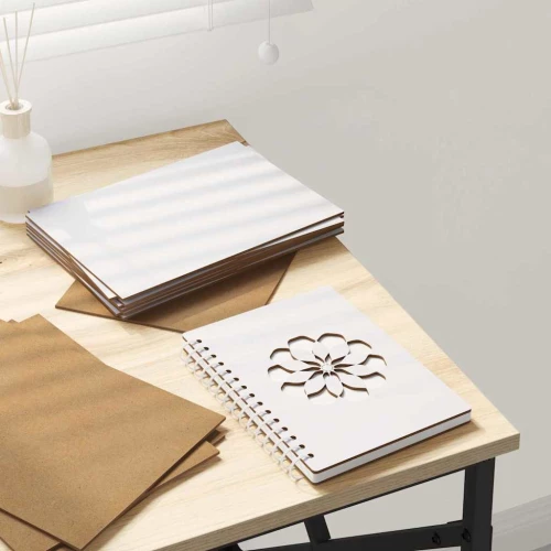 vidaXL Διακοσμητικά Πάνελ 12 pcs Λευκό 15 x 21 x 0.3 εκ