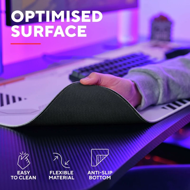 Mousepad Gaming Trust 25717 Λευκό
