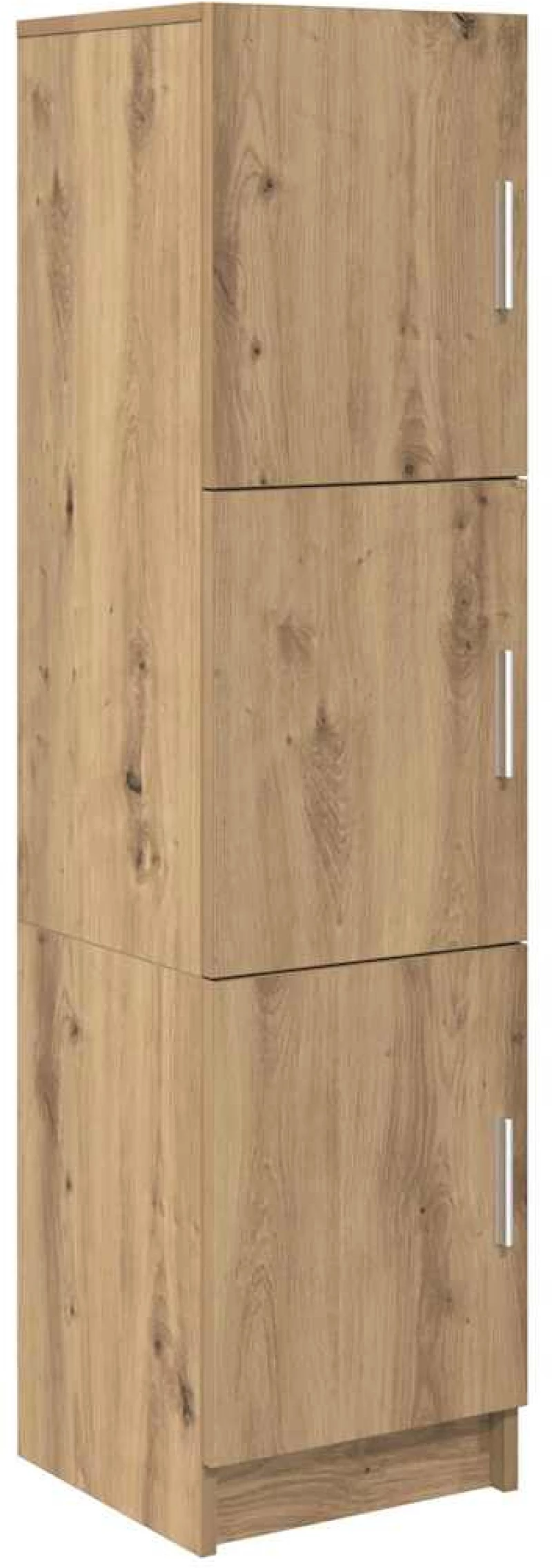 vidaXL Ψηλή Ντουλάπα artisan δρυς 31,5 x 32 x 124 εκ