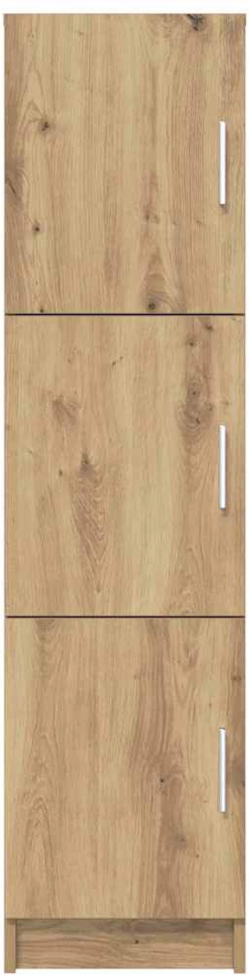 vidaXL Ψηλή Ντουλάπα artisan δρυς 31,5 x 32 x 124 εκ