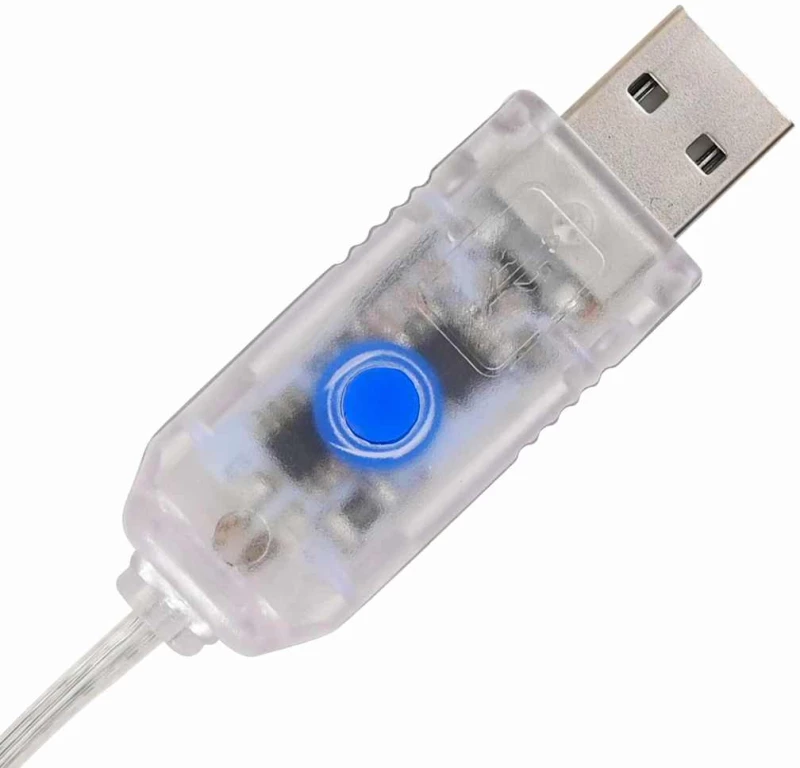 vidaXL Χριστουγεννιάτικο Δέντρο με 100 LED Θερμό λευκό 120 cm PET
