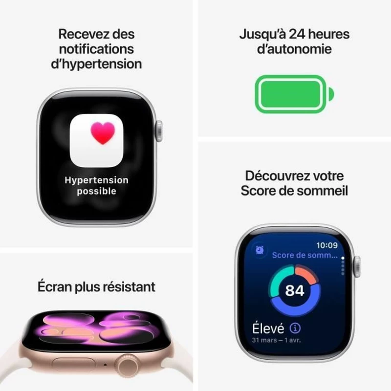 Smartwatch Apple Μαύρο 46 mm