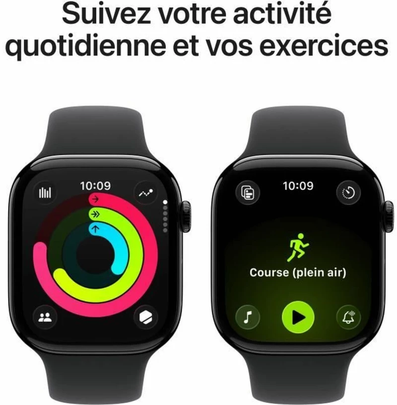 Smartwatch Apple Μαύρο 46 mm