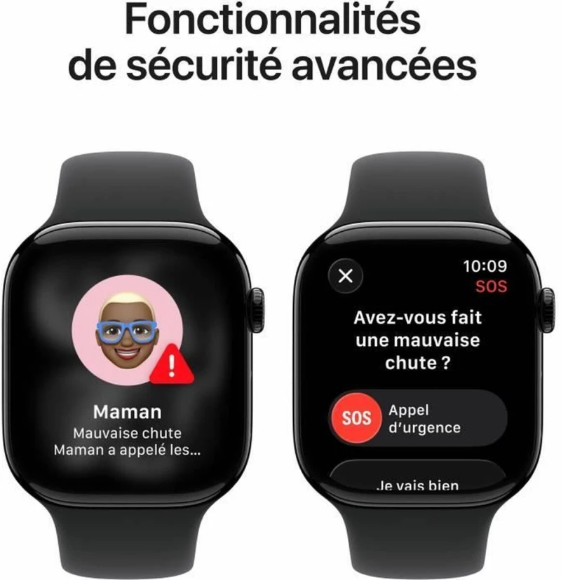 Smartwatch Apple Μαύρο 46 mm