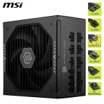 Τροφοδοσία Ρεύματος MSI 306-7ZP1B21-CE0 1000 W 80 Plus Gold ATX