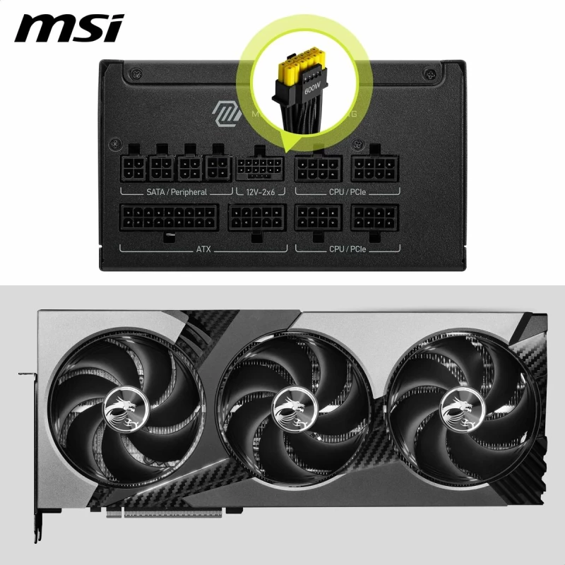 Τροφοδοσία Ρεύματος MSI 306-7ZP1B21-CE0 1000 W 80 Plus Gold ATX