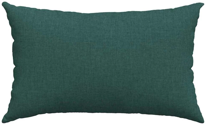 vidaXL Μαξιλάρι Καναπέ 2 pcs Σκούρο Πράσινο 50 x 30 cm ύφασμα
