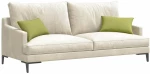 vidaXL Μαξιλάρι Καναπέ 2 pcs Ανοιχτό Πράσινο 50 x 30 cm ύφασμα